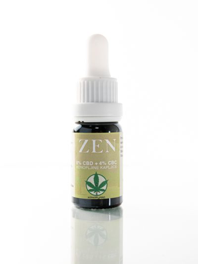 Zen – CBD in CBC kapljice za podporo pri bolečinah in vnetjih