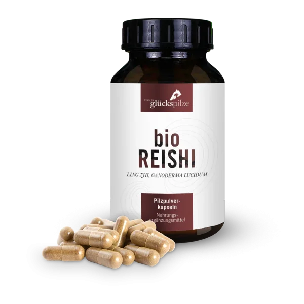 Reishi, Ganoderma lucidum, v kapsulah,120 kapsul, Gluckspilze