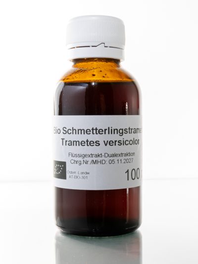 Tinktura Pisana ploskocevka (trametes versicolor), brez alkohola, 100ml